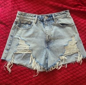 NWOT Zara high waist shorts